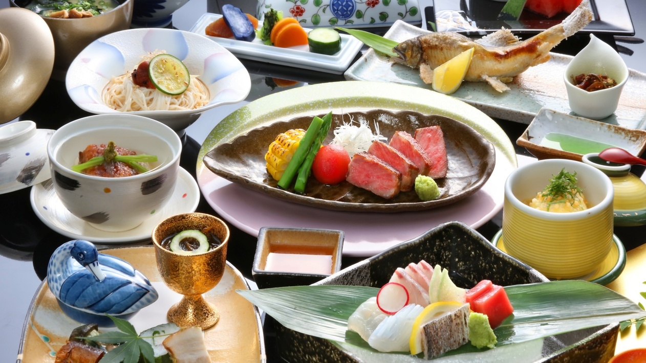 【スタンダード会席】ふくせんかの定番！地元の食材をふんだんに使用した女将イチオシプラン♪＜2食付＞