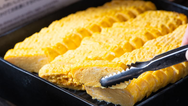 たまご焼きは欠かせません!