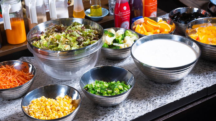 野菜コーナーももちろんご用意!