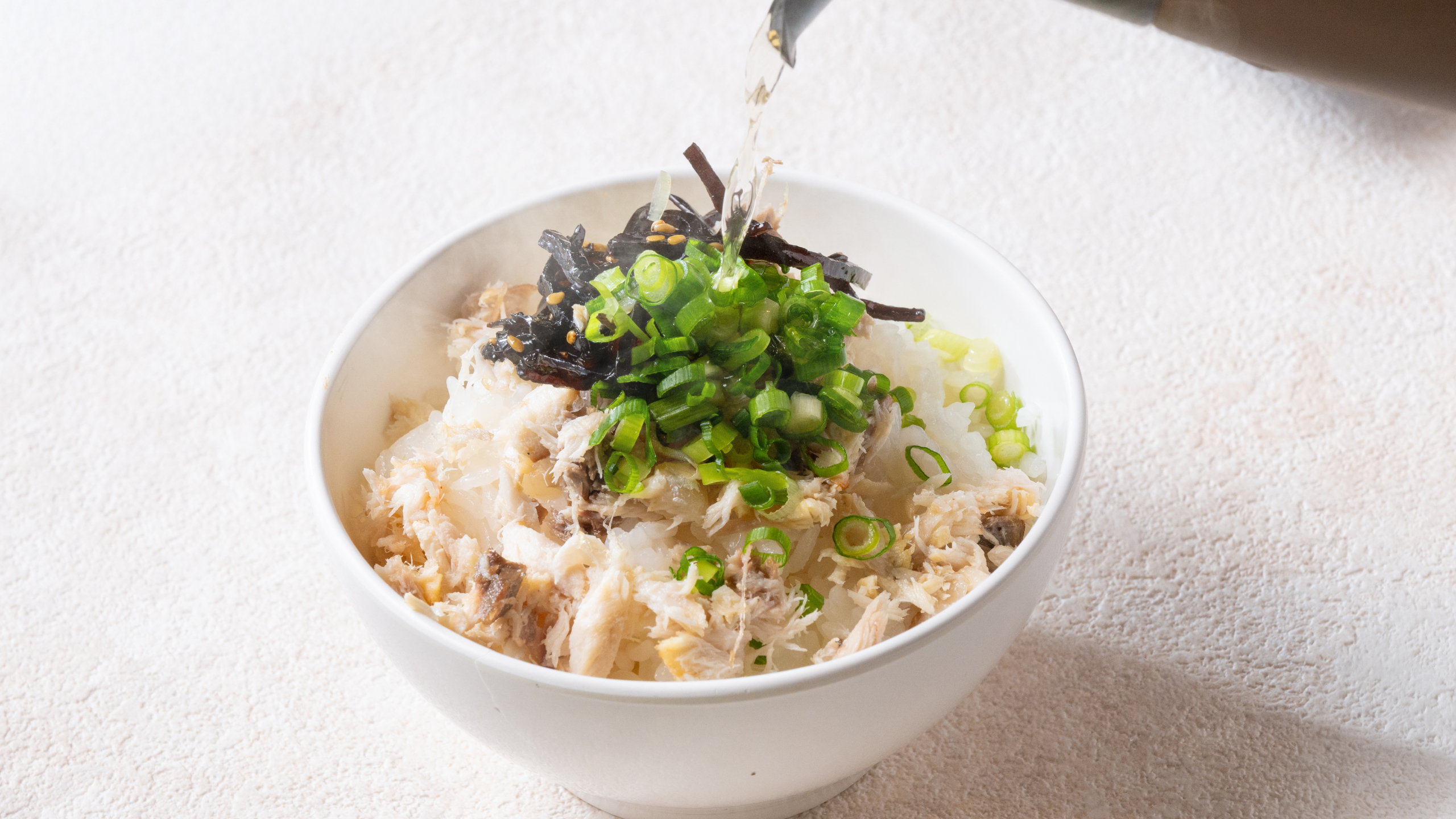 出汁茶漬けでサラッと健康朝食！