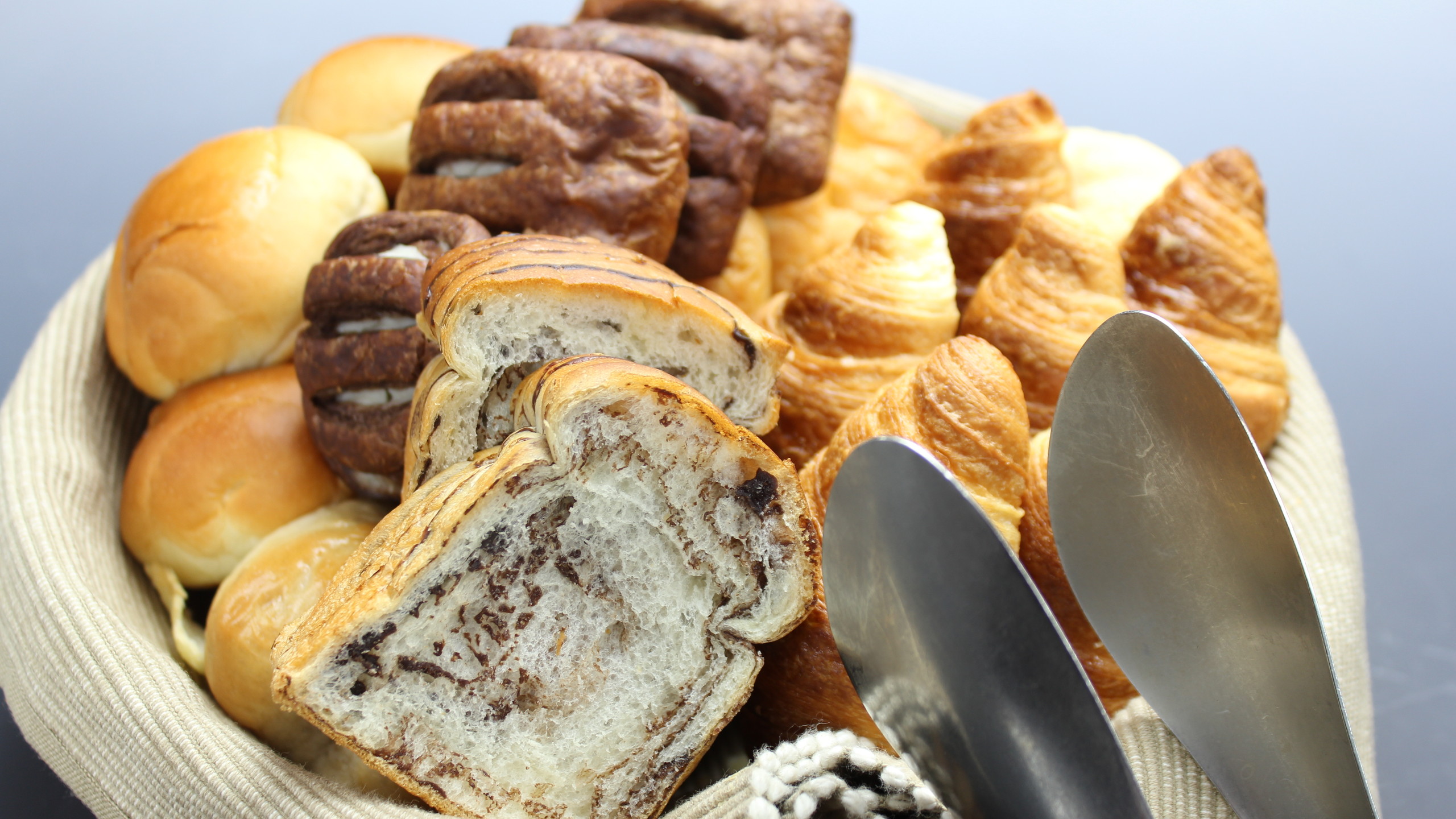 40種類の和洋朝食ビュッフェ