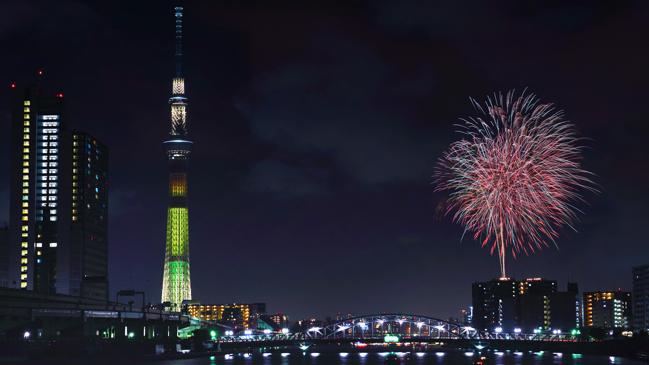 【夏】隅田川花火大会