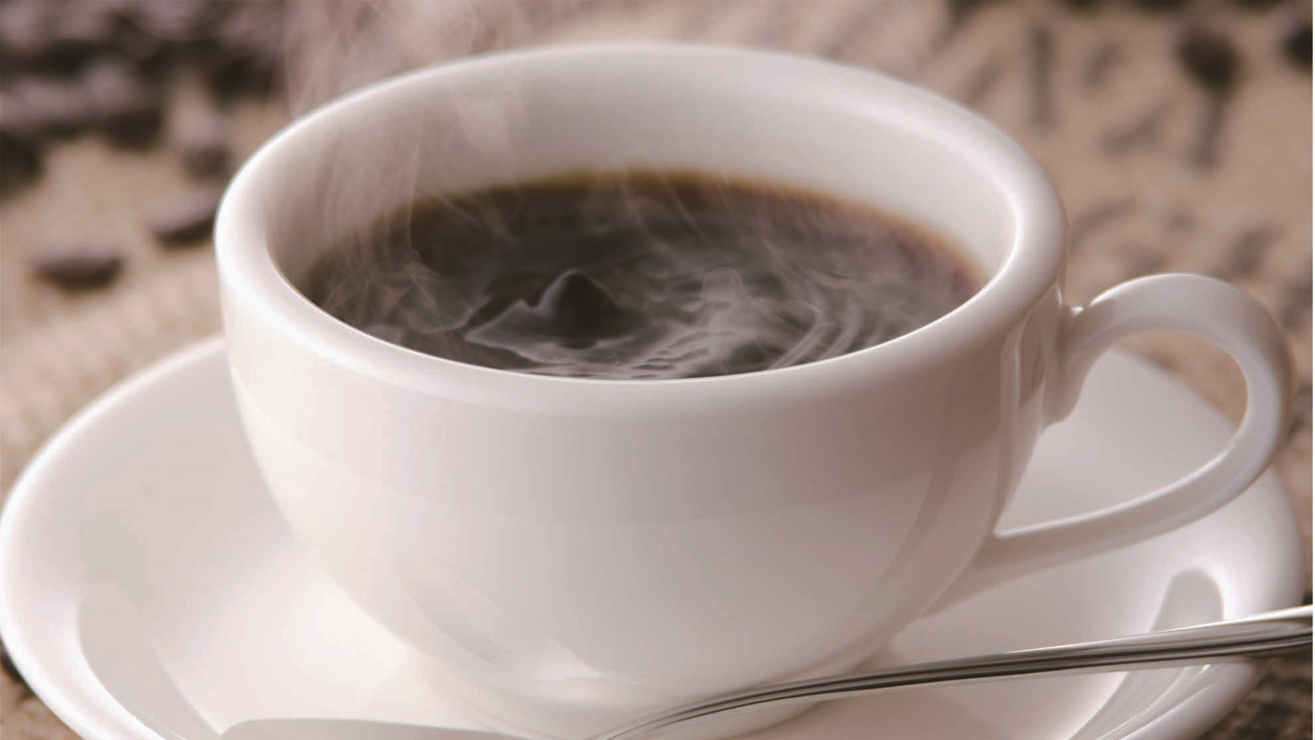 朝食後に1杯のコーヒーを