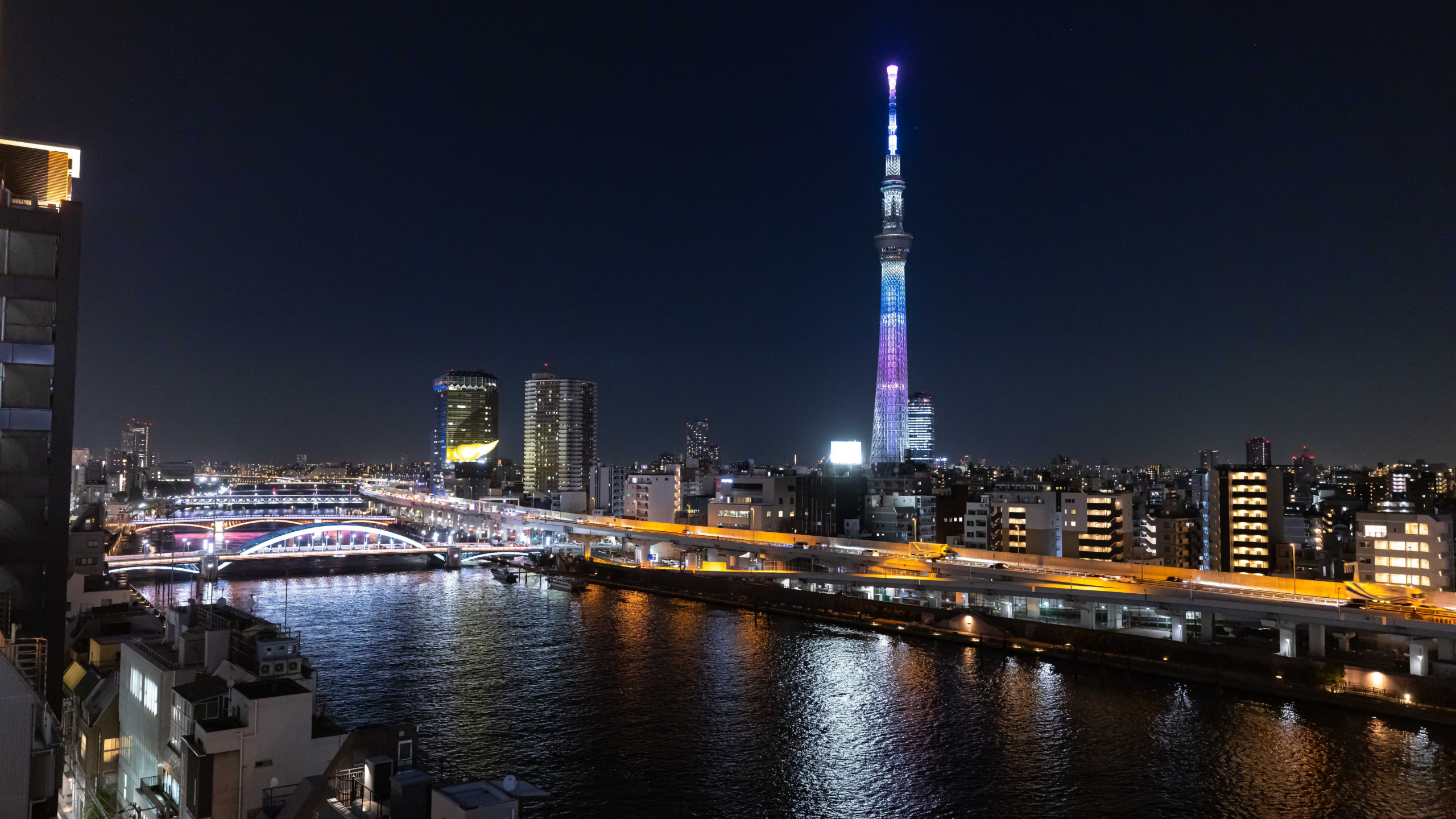 画像はビュールームからの眺望一例です。