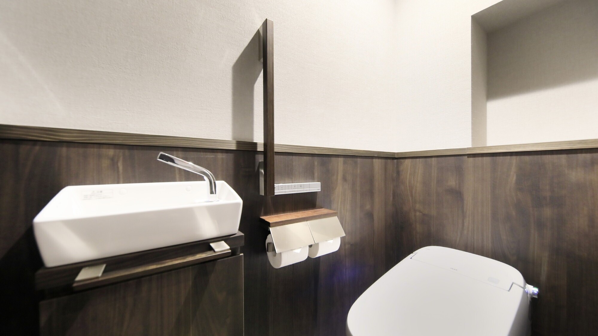 【別邸】客室共通　トイレ