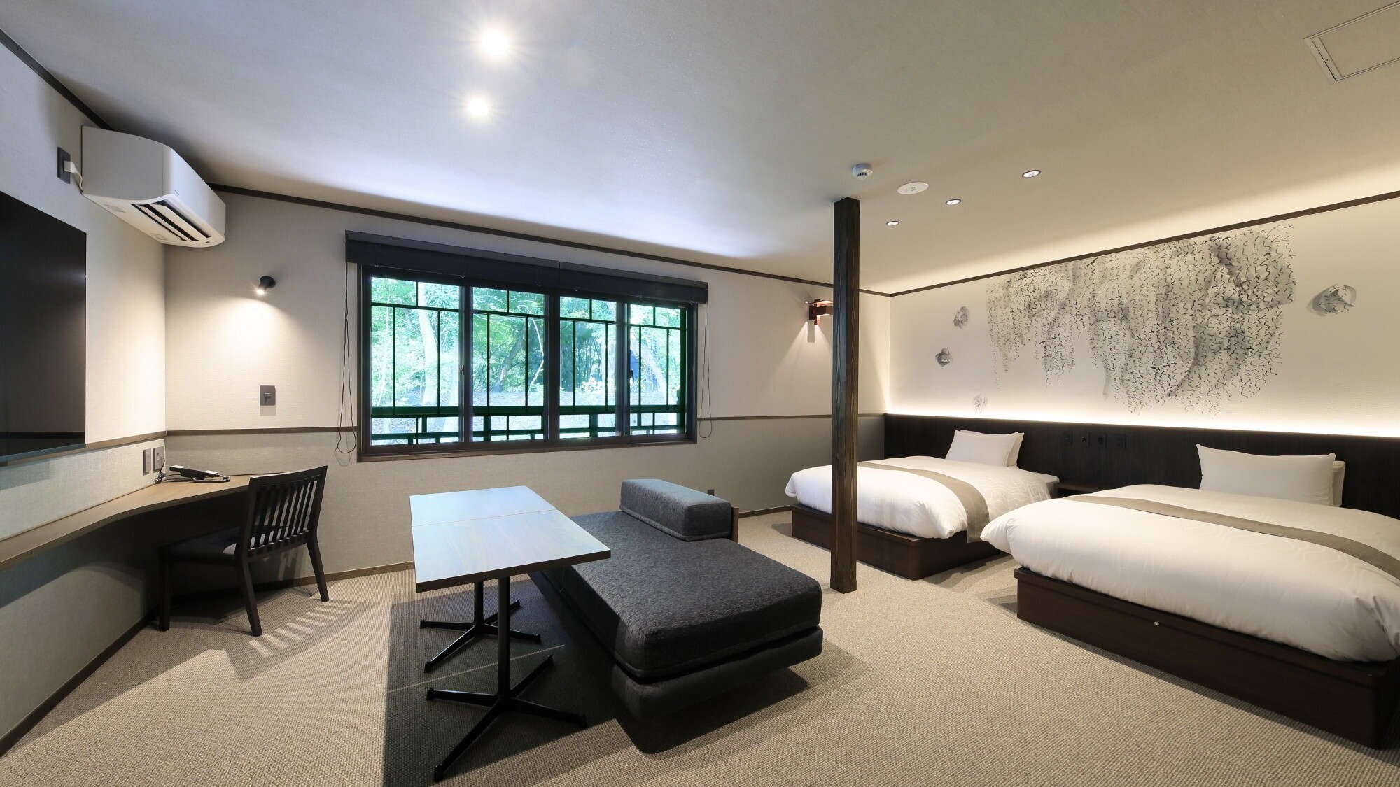 【別邸】紅葉谷公園側　客室