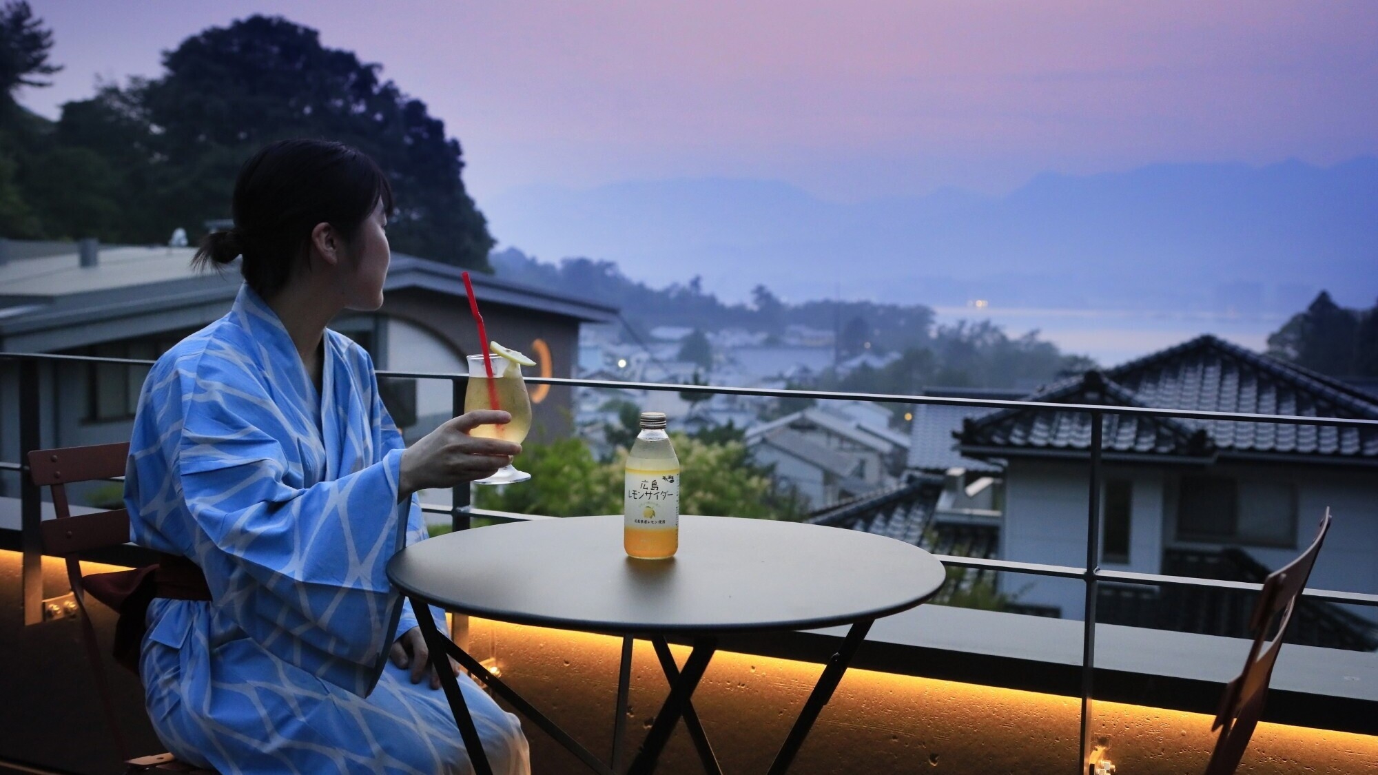 【別邸｜大人の休日】宵待ちの宮島 ─ ナイトクルーズ付・瀬戸内会席＆朝の特製和朝食