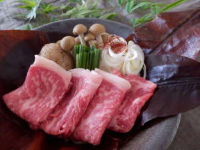 夕食時間19:30限定☆飛騨牛朴葉陶板焼き＆紅ズワイ蟹食べ放題!!＆ハーフビュッフェ