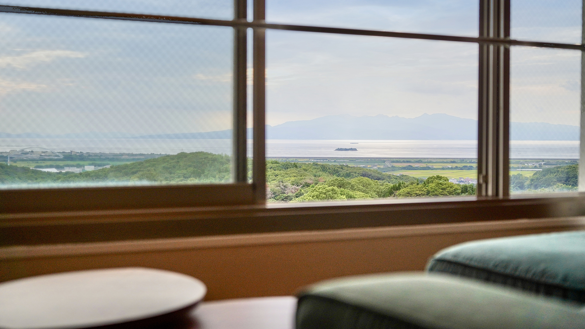 ■DXツイン■大きな窓からは有明海の美しい景色が眺められます