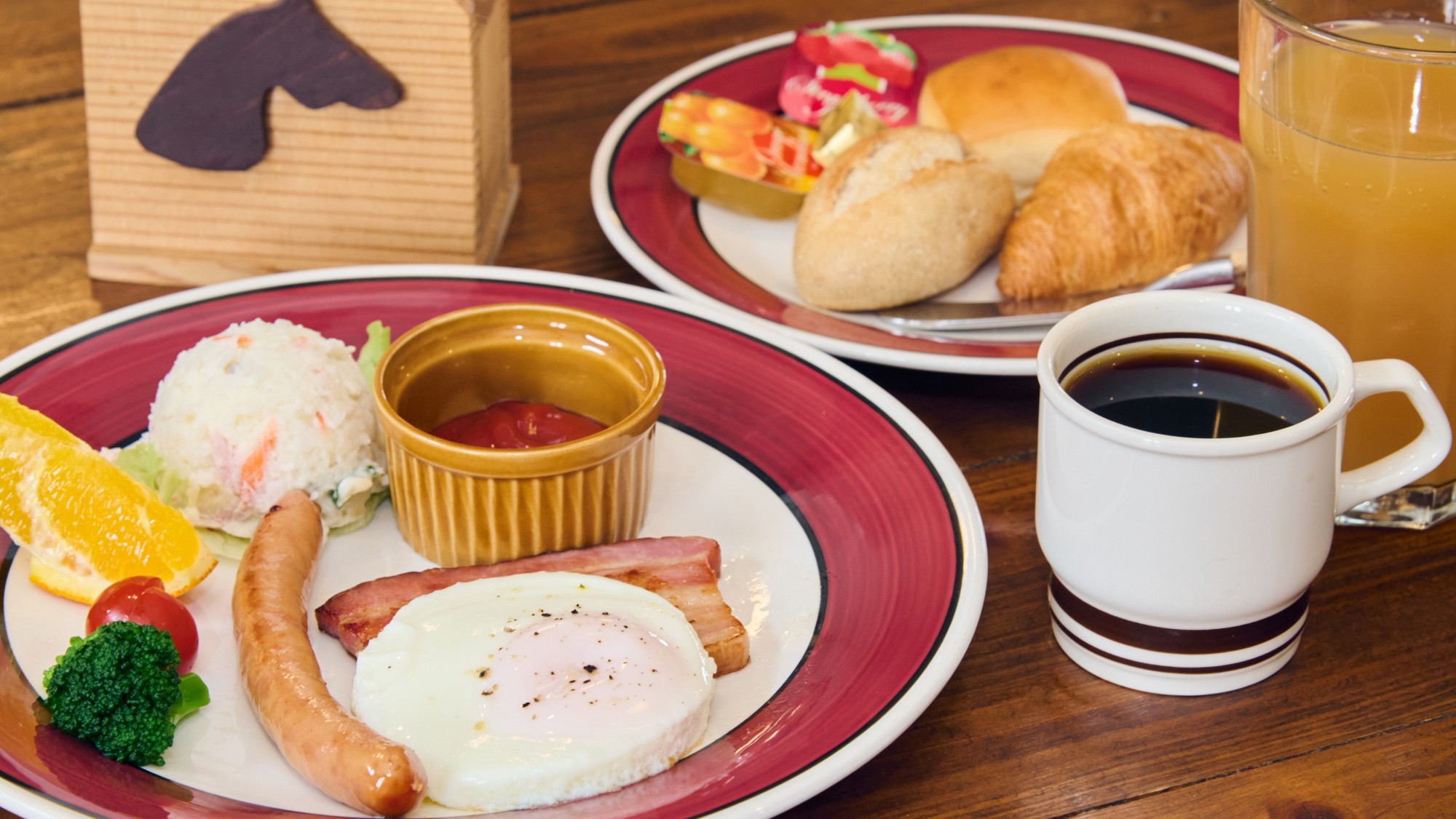 【朝食付き】1泊朝食付きプラン☆アメリカンスタイルブレックファースト