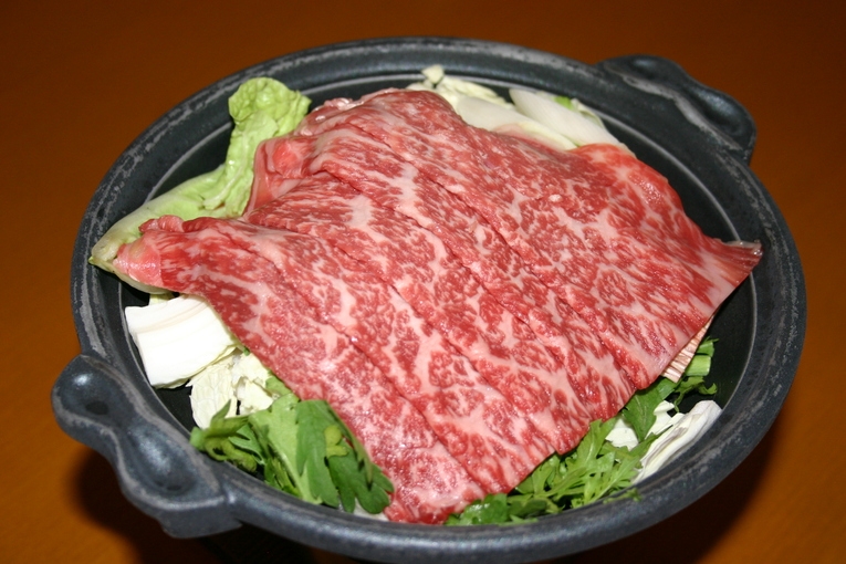 【秋田得旅】【アイリス本館】秋田錦牛すきやきプラン