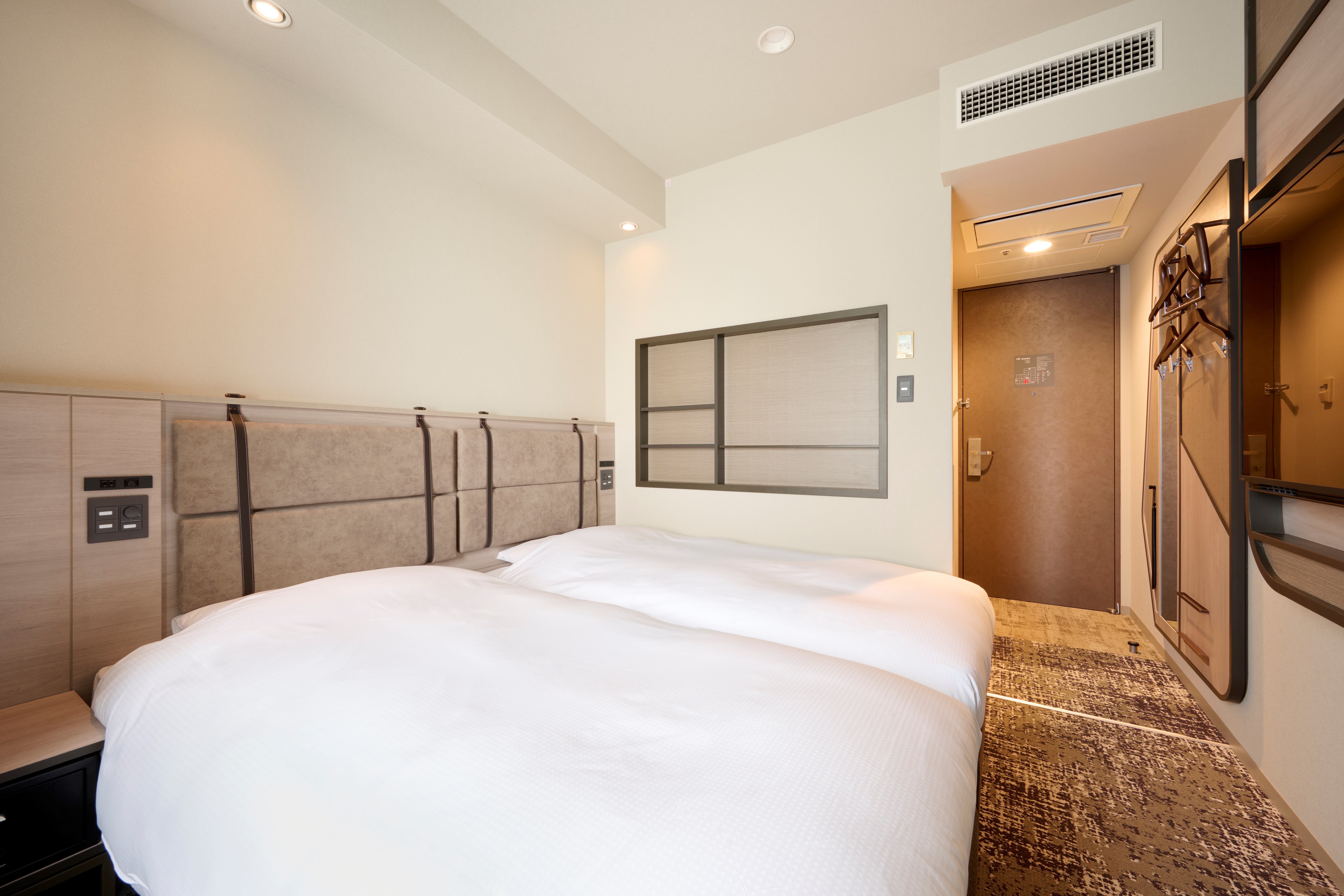 ハリウッドツイン(15㎡ / 100cmサイズベッド)