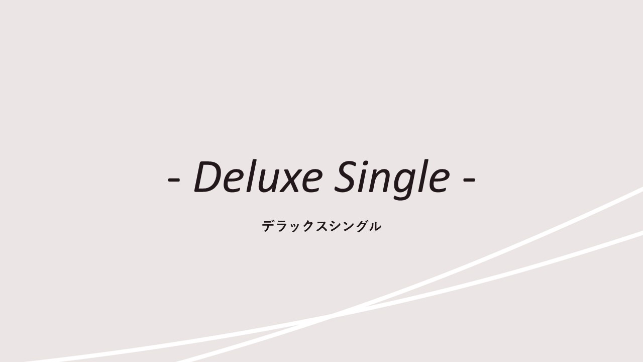 客室紹介(デラックスシングル)