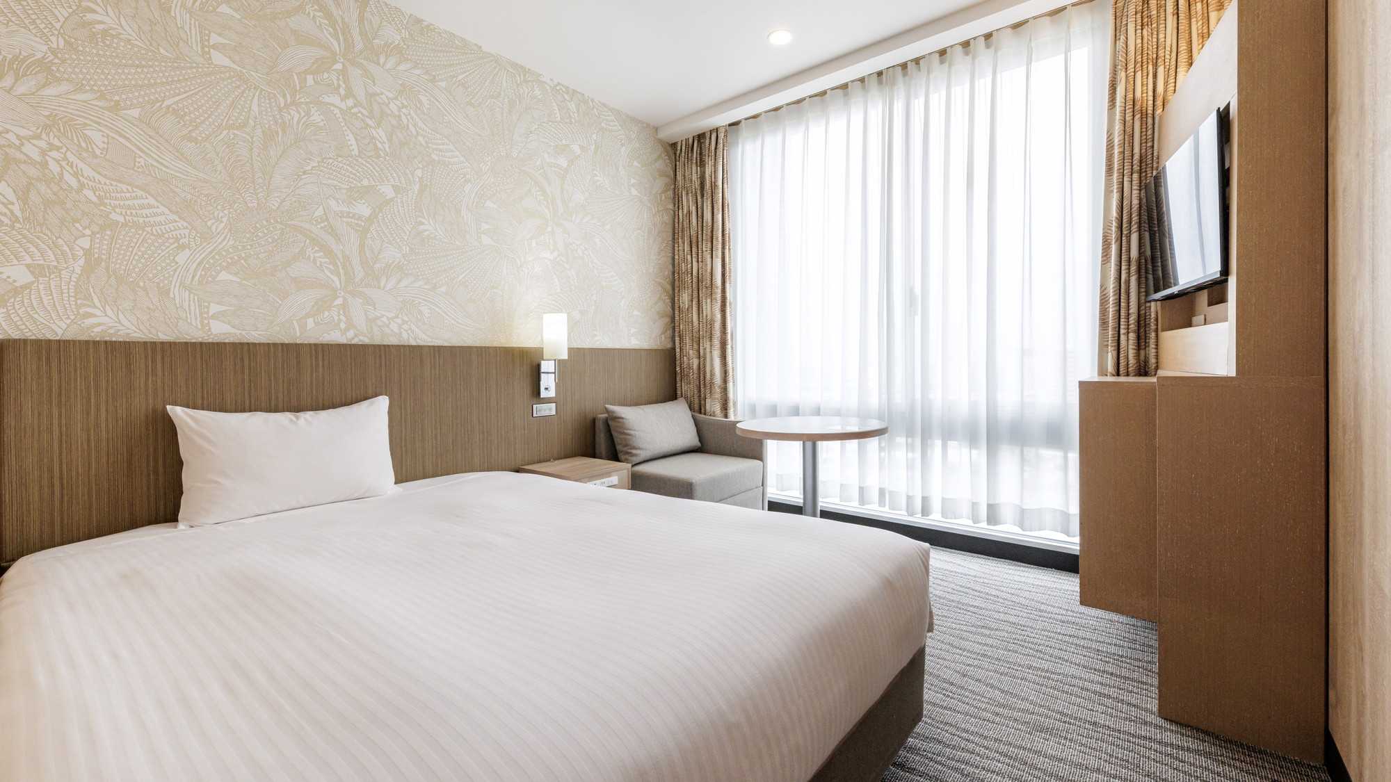 コンフォートシングルルーム13.6㎡　（ベッド幅140㎝）