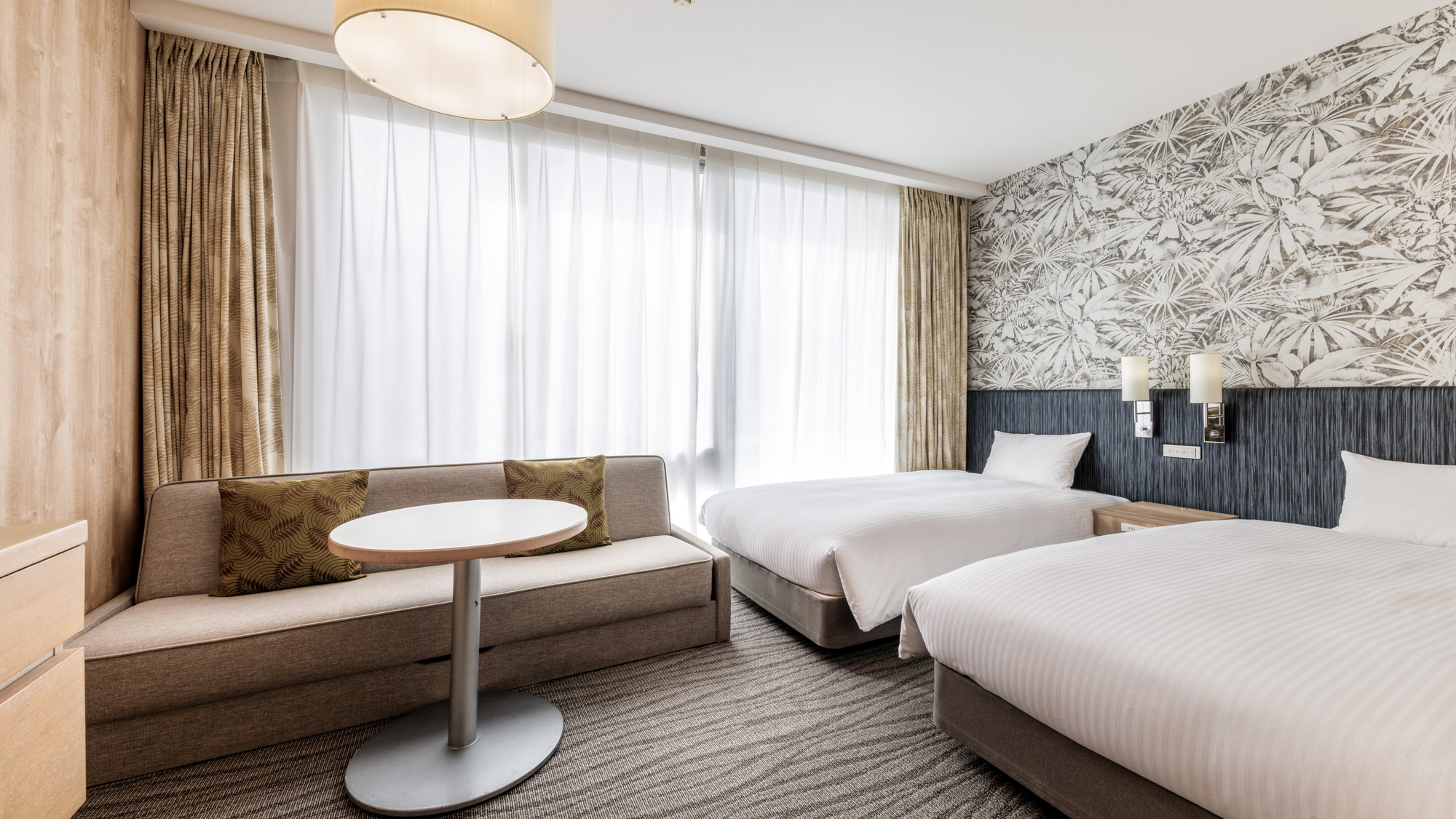 コンフォートツインルーム20.4㎡（ベッド幅110㎝）