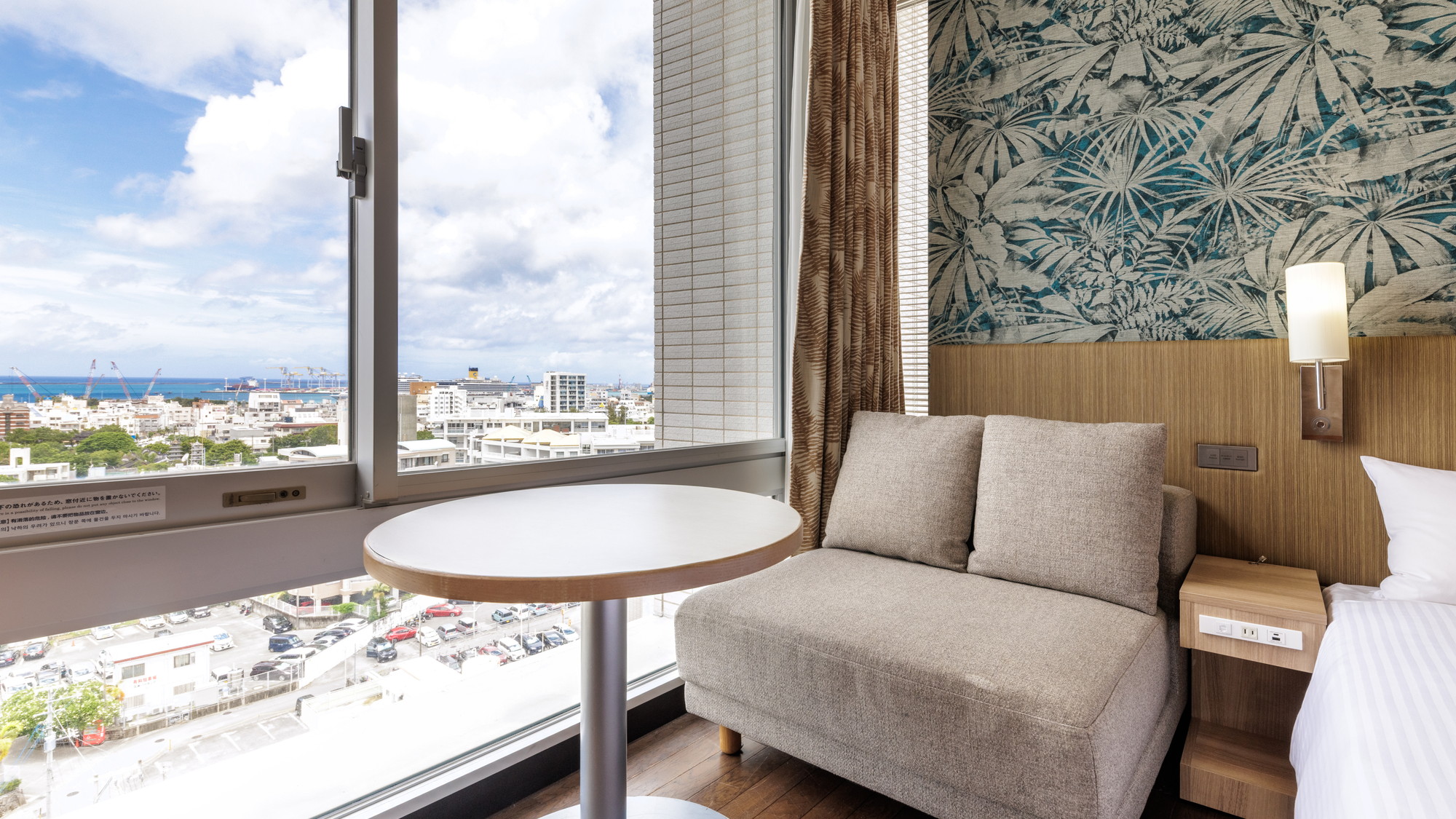 ダブルルーム17.6㎡（ベッド幅150㎝）