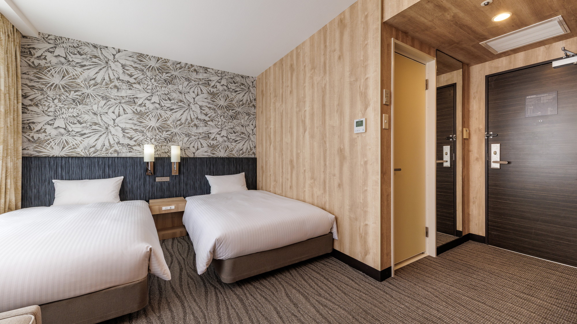 コンフォートツインルーム20.4㎡（ベッド幅110㎝）