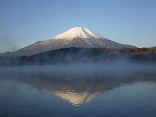 客室からの富士山