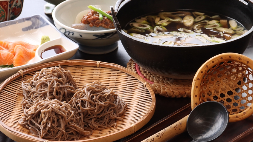 【リーズナブル】熱々の具だくさん鍋と開田蕎麦・・・とうじ蕎麦プラン【１泊２食付】