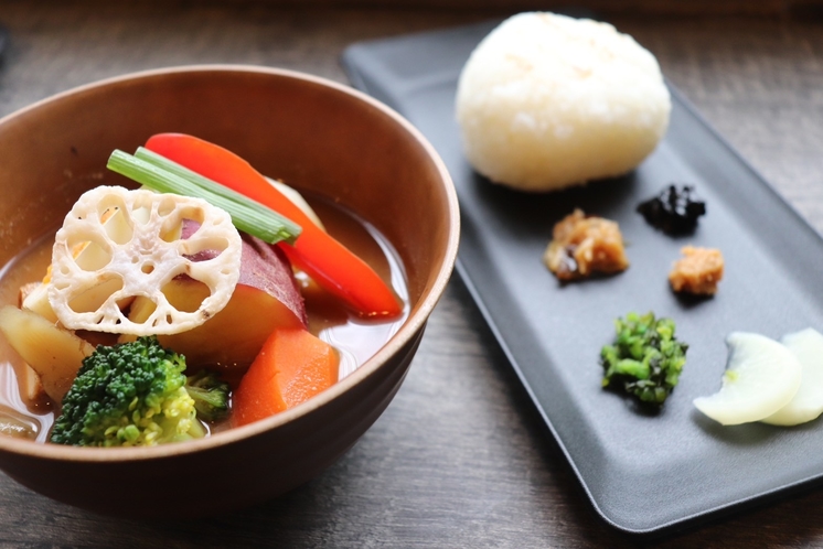 朝食＜お味噌汁＞