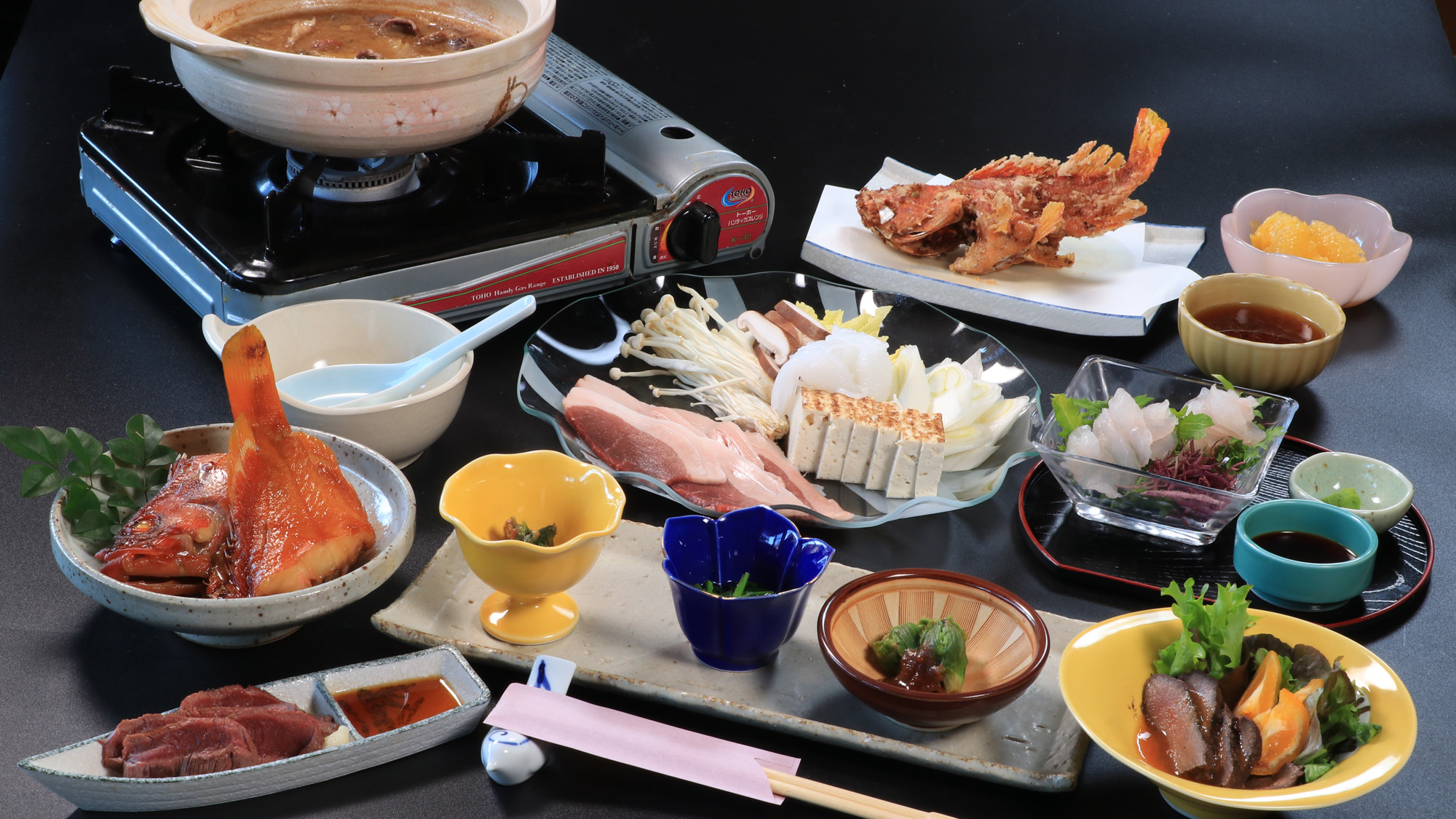 季節の夕食一例です*