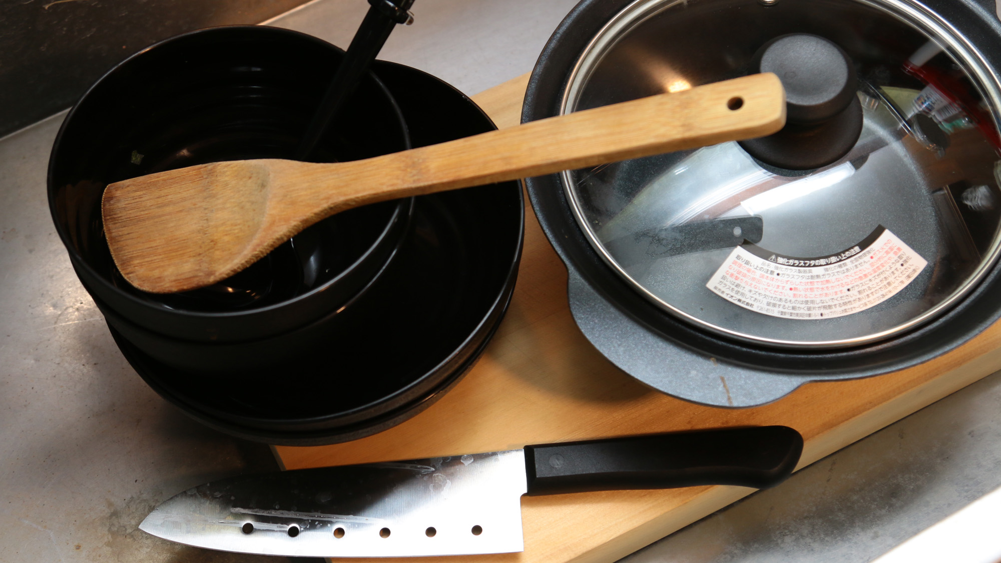 離れ_調理器具_調理器具は一通り揃っています*