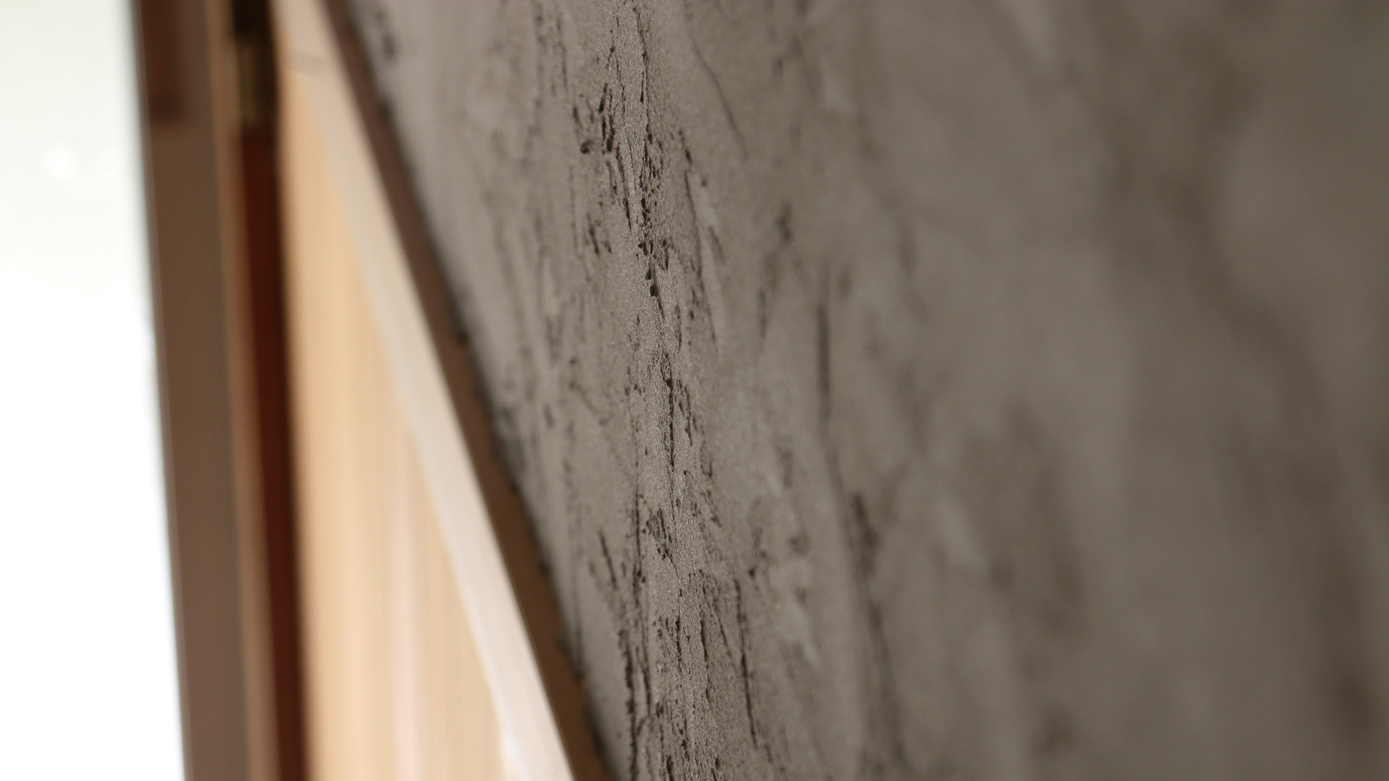 離れ_珪藻土壁_DIYリノベーションの珪藻土*