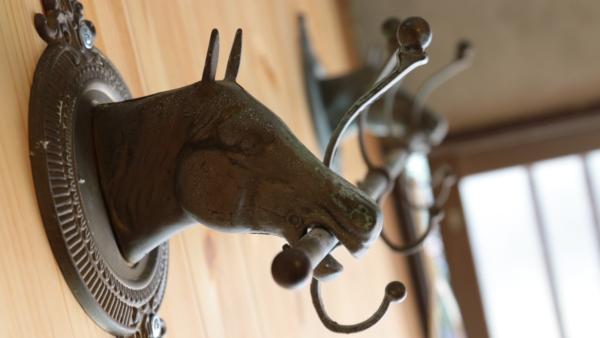 離れ_玄関フック_玄関の服かけ*