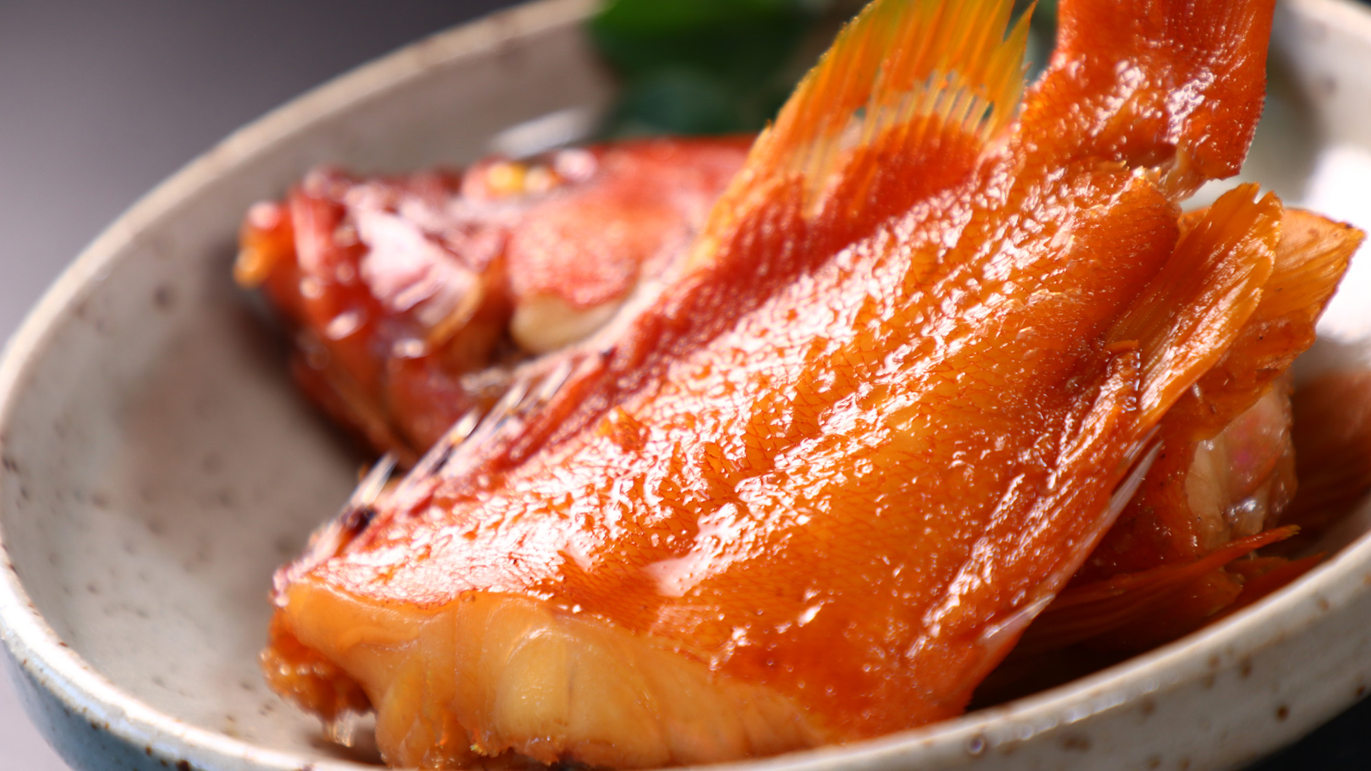 夕食_旬のお魚を煮魚に。釣り上げたお魚を煮付けでお出しすることも&hellip;*