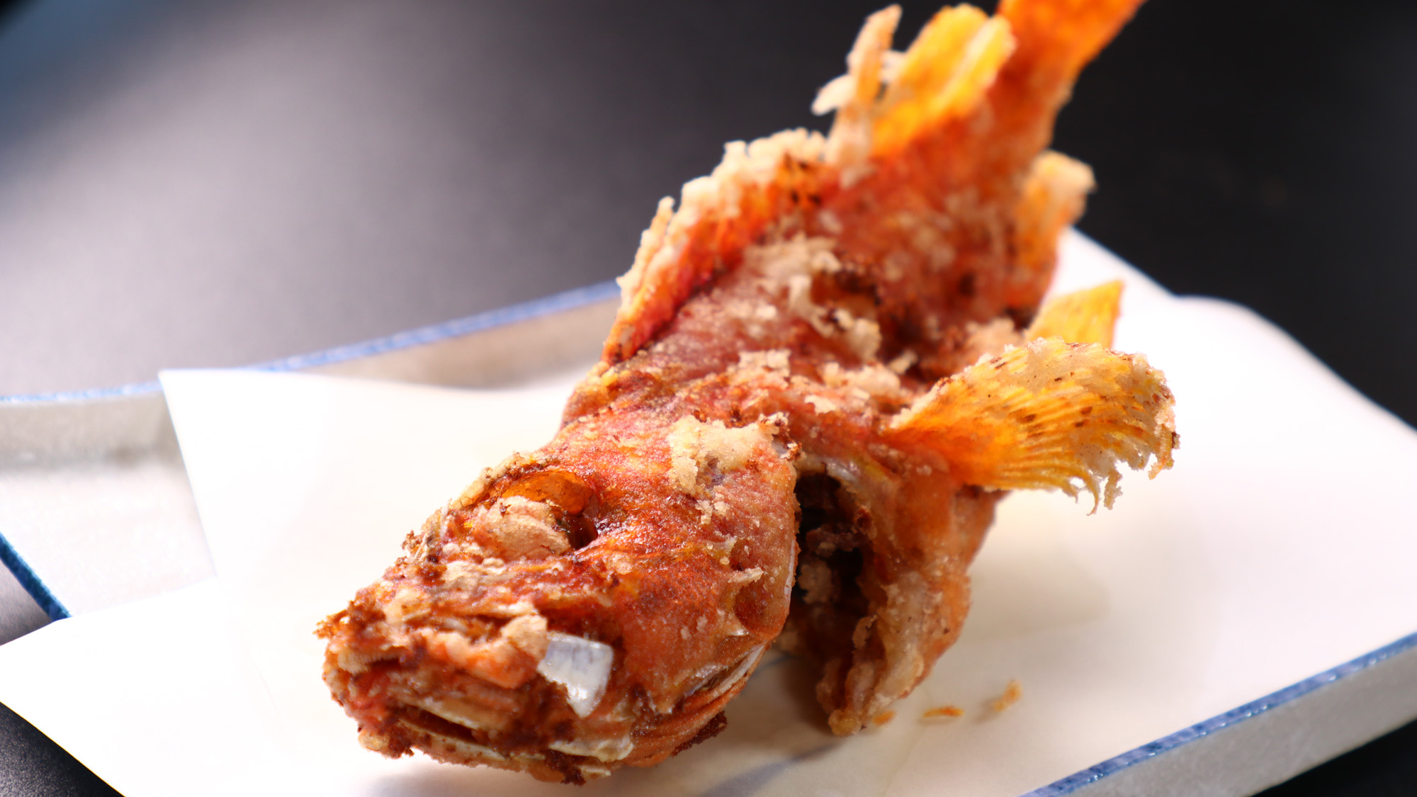 夕食_旬魚の唐揚げ*