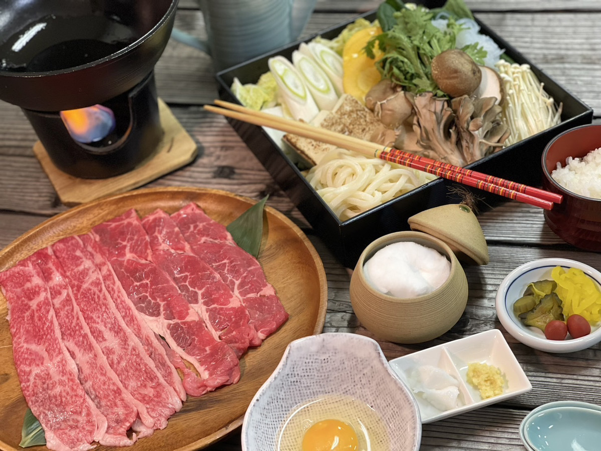 ★☆1泊2食　すきやきコースプラン☆★　脂ののったお肉と新鮮な地元野菜をご堪能ください♪