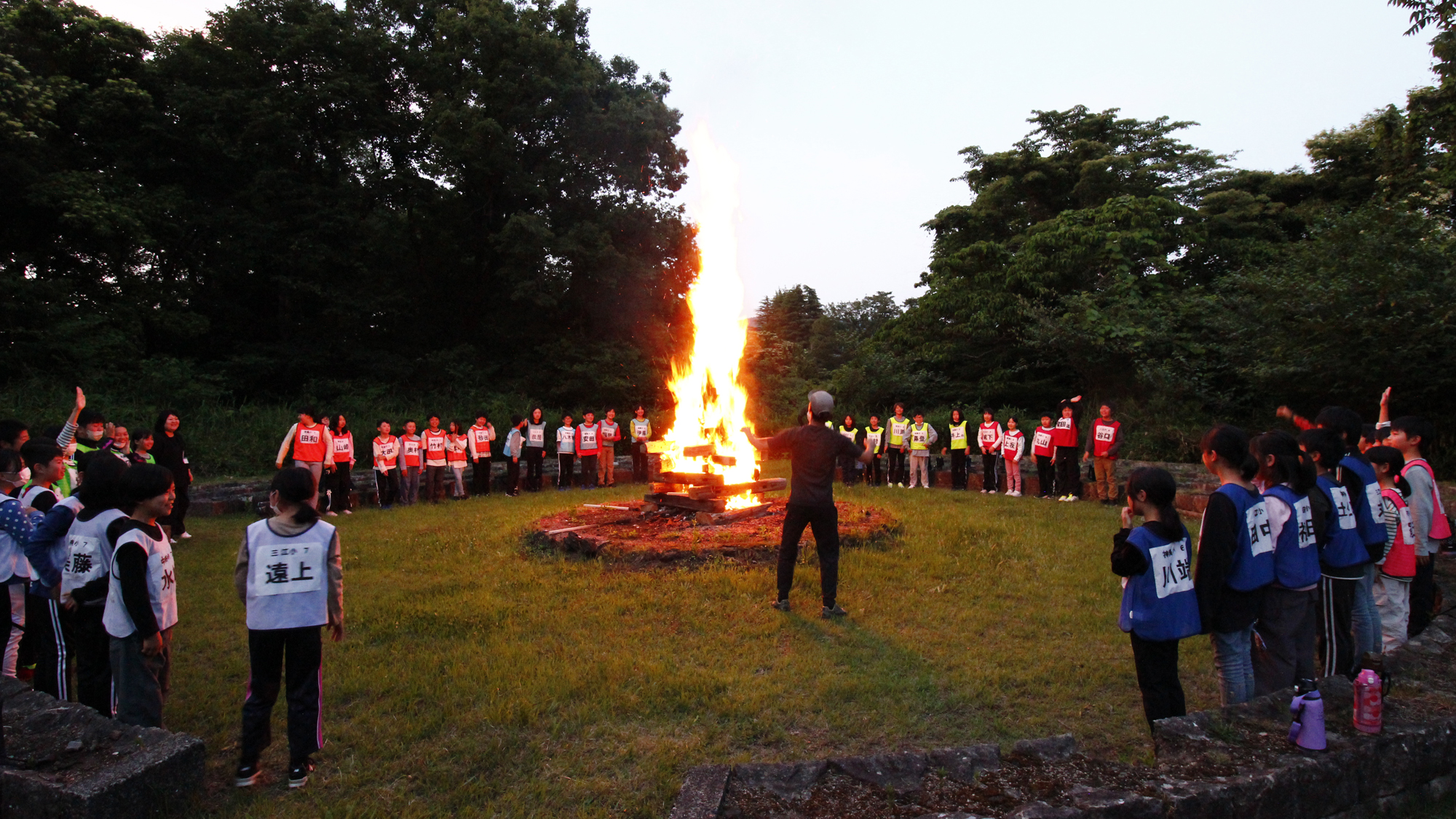 【林間学校】キャンプファイヤー