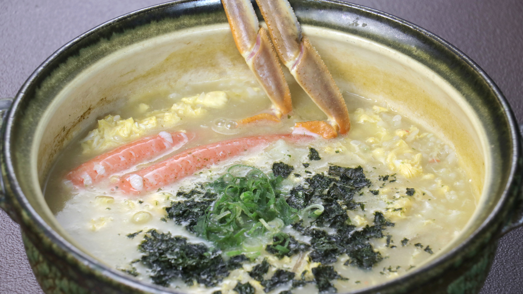 【冬季限定】かに雑炊