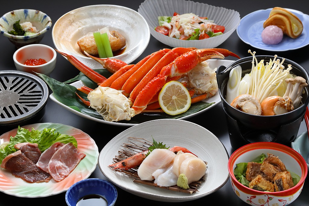 夕食一例　松