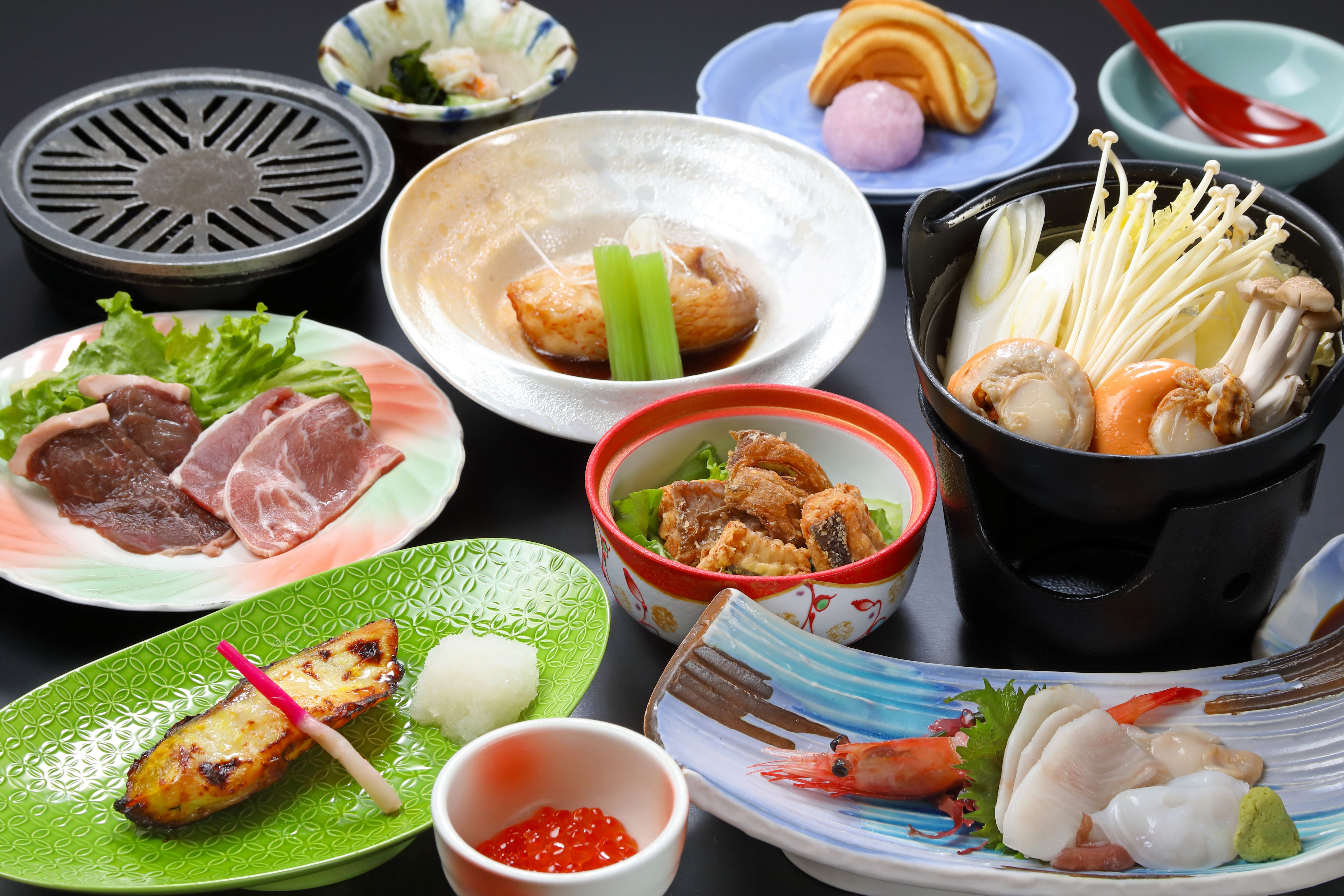 夕食一例　梅