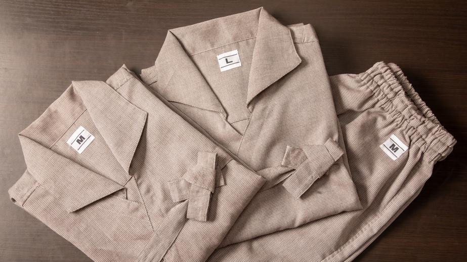 館内着でごゆっくりとお過ごしくださいませ