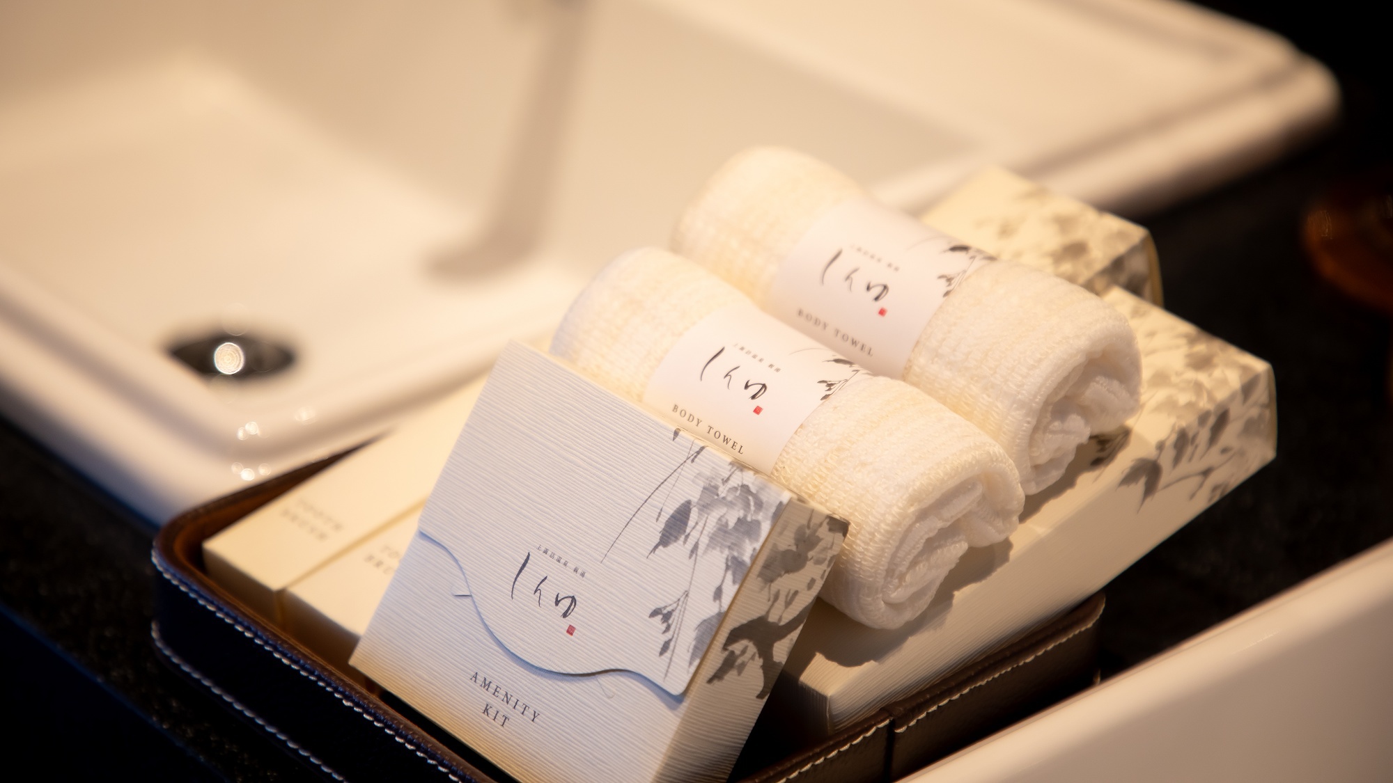 スイート客室アメニティ一例