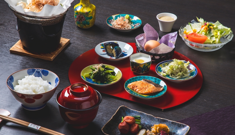 【朝食】信州の味覚を詰め込んだ和食膳