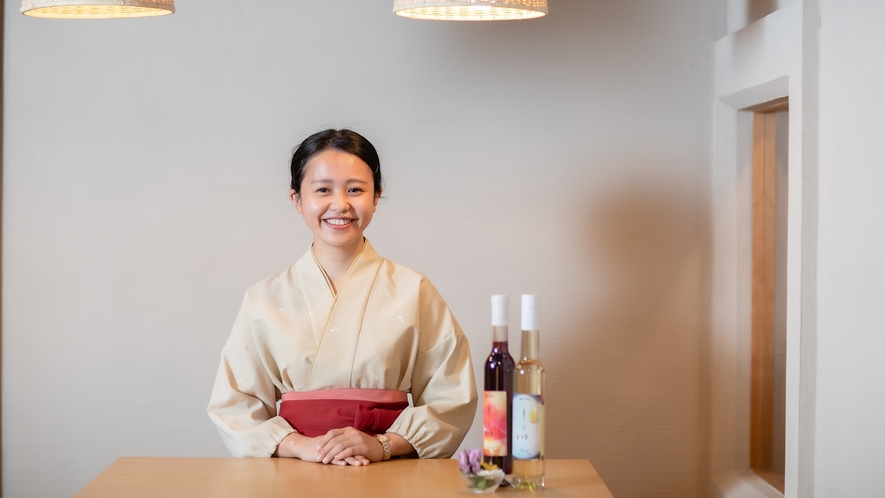 料亭「美湖」のカウンター