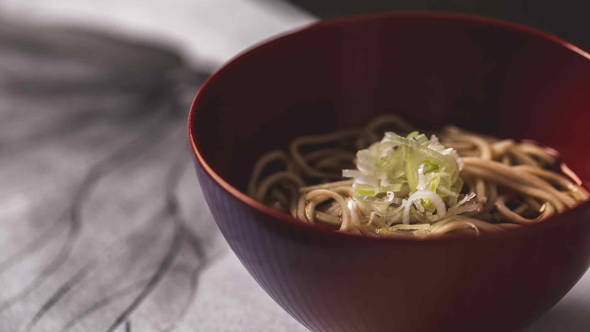【美湖膳】中皿。八ヶ岳産蕎麦粉を使った自家製蕎麦