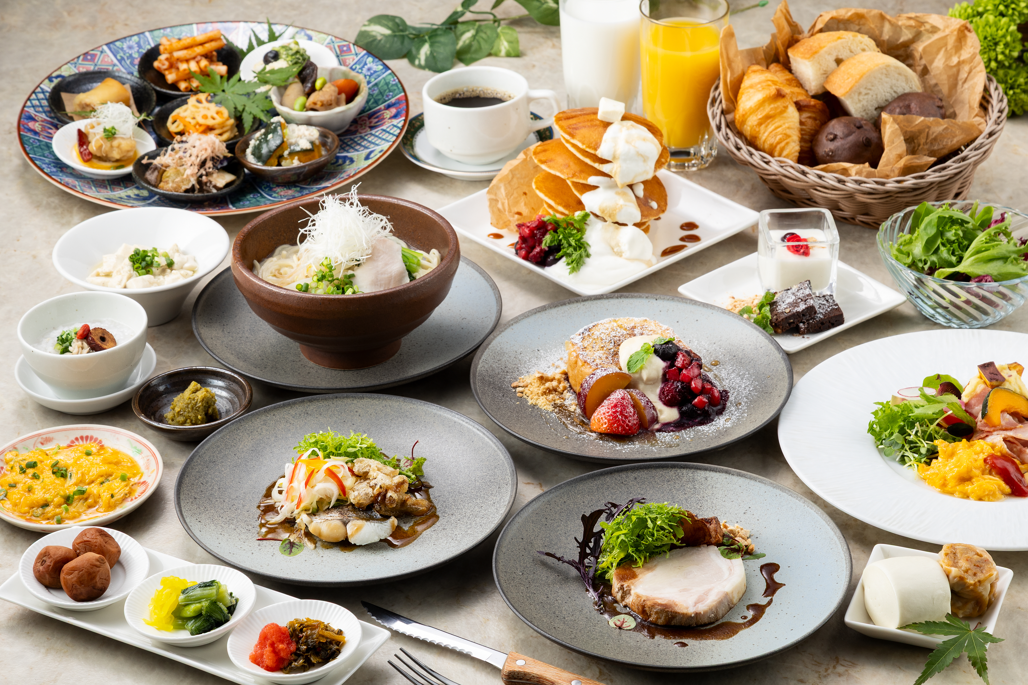 朝食ブッフェ（イメージ）