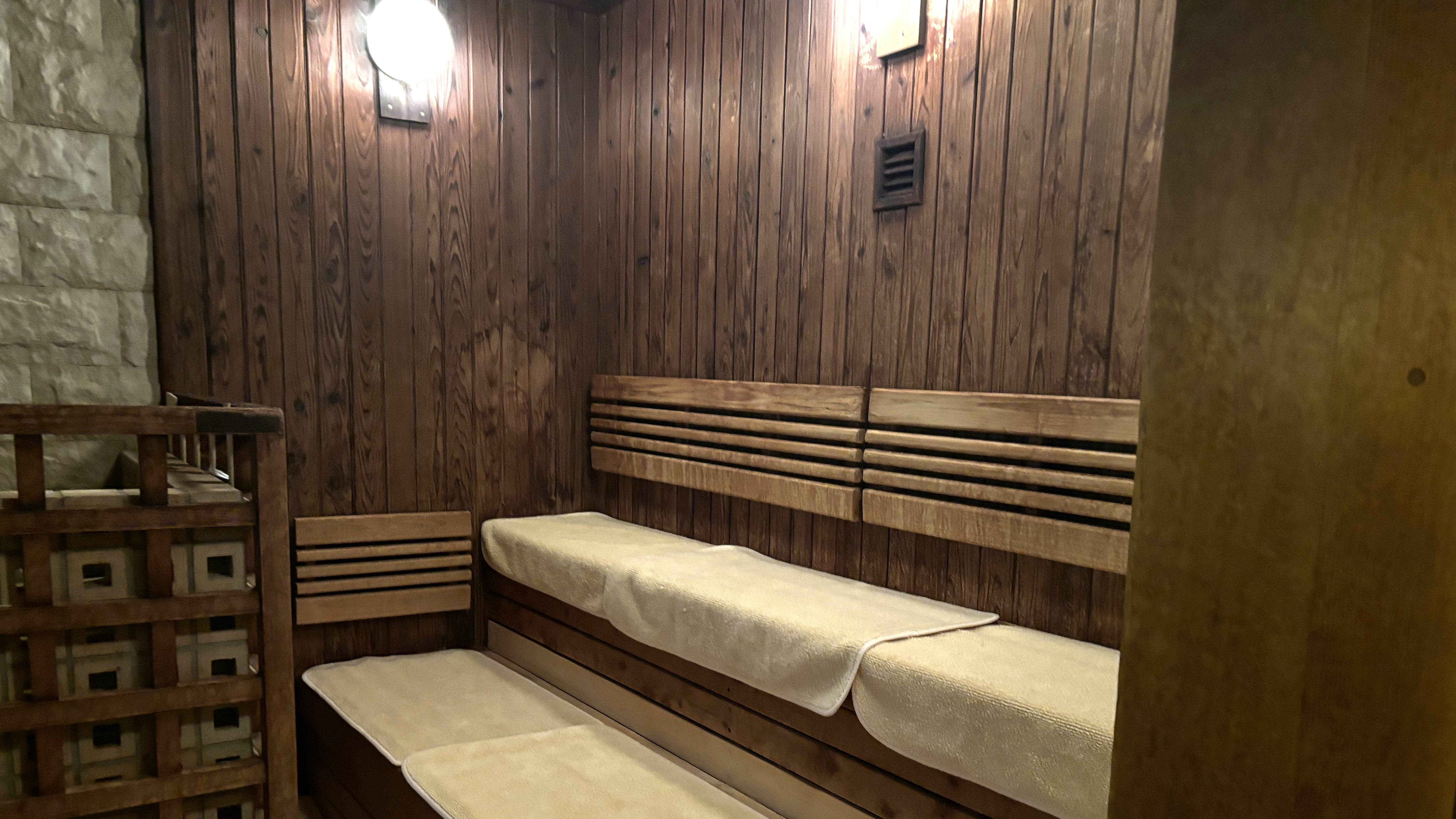 男子 TV付高温サウナ