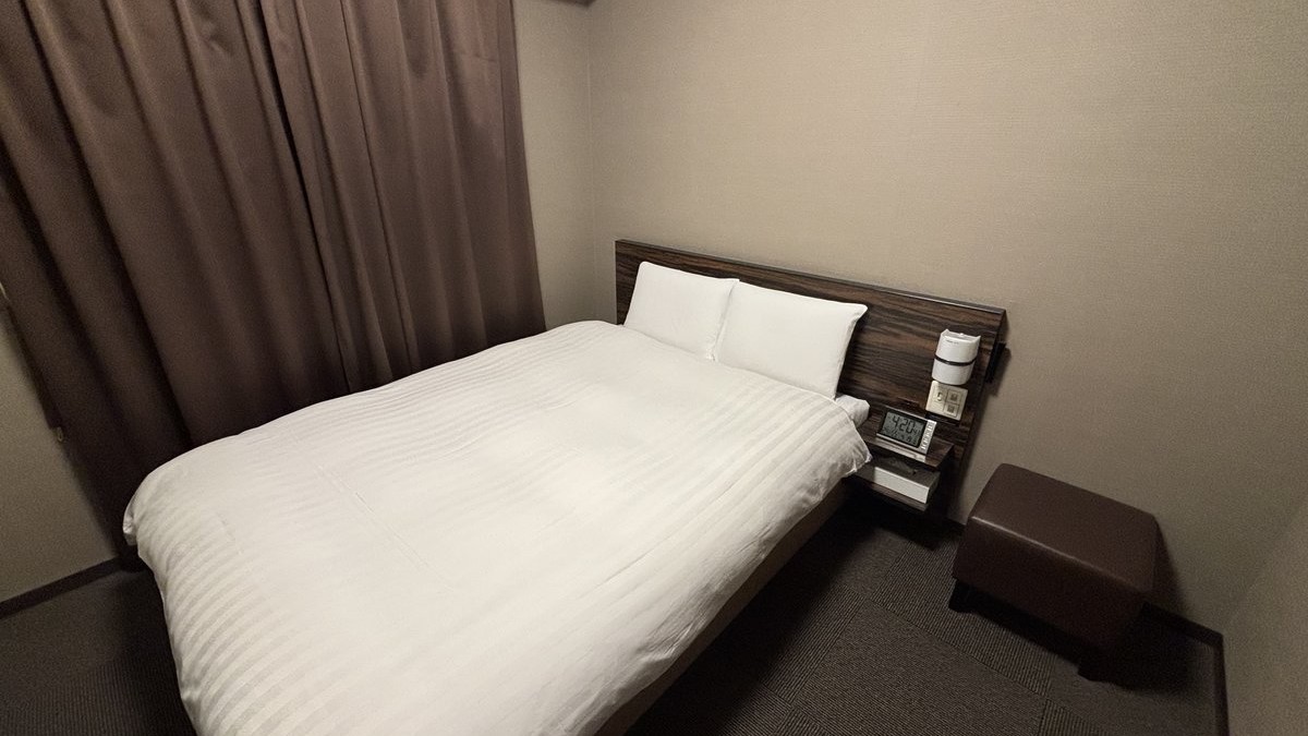 ◆禁煙ダブルルーム15.0㎡（ベッド幅140cm&times;195cm）◆