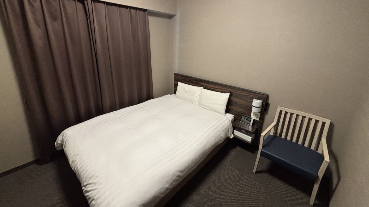 ◆禁煙エコノミーダブルルーム15.0㎡（ベッド幅140cm&times;195cm）※シャワーブースなし◆