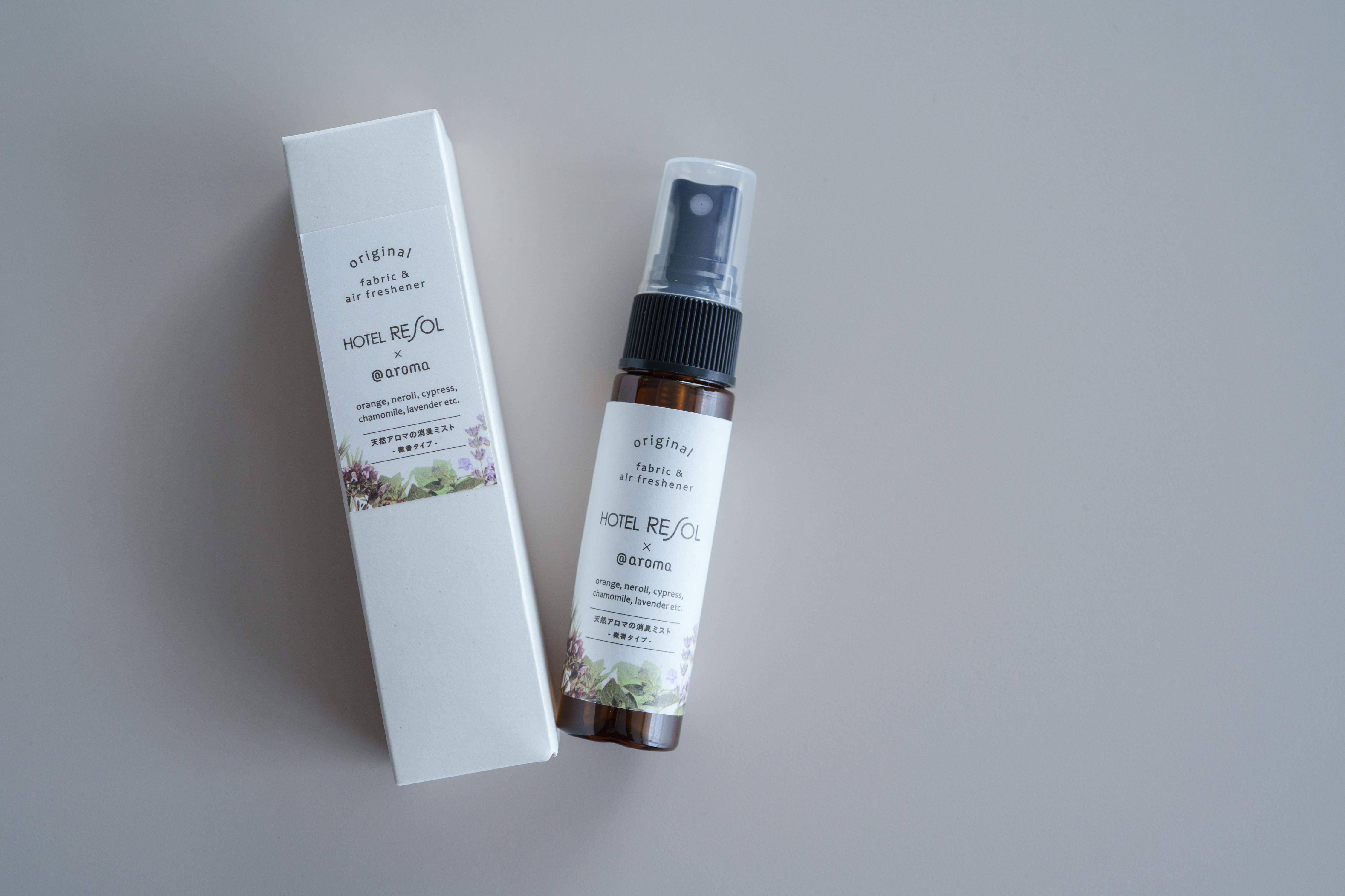 アロマミスト／フロントにて販売しております