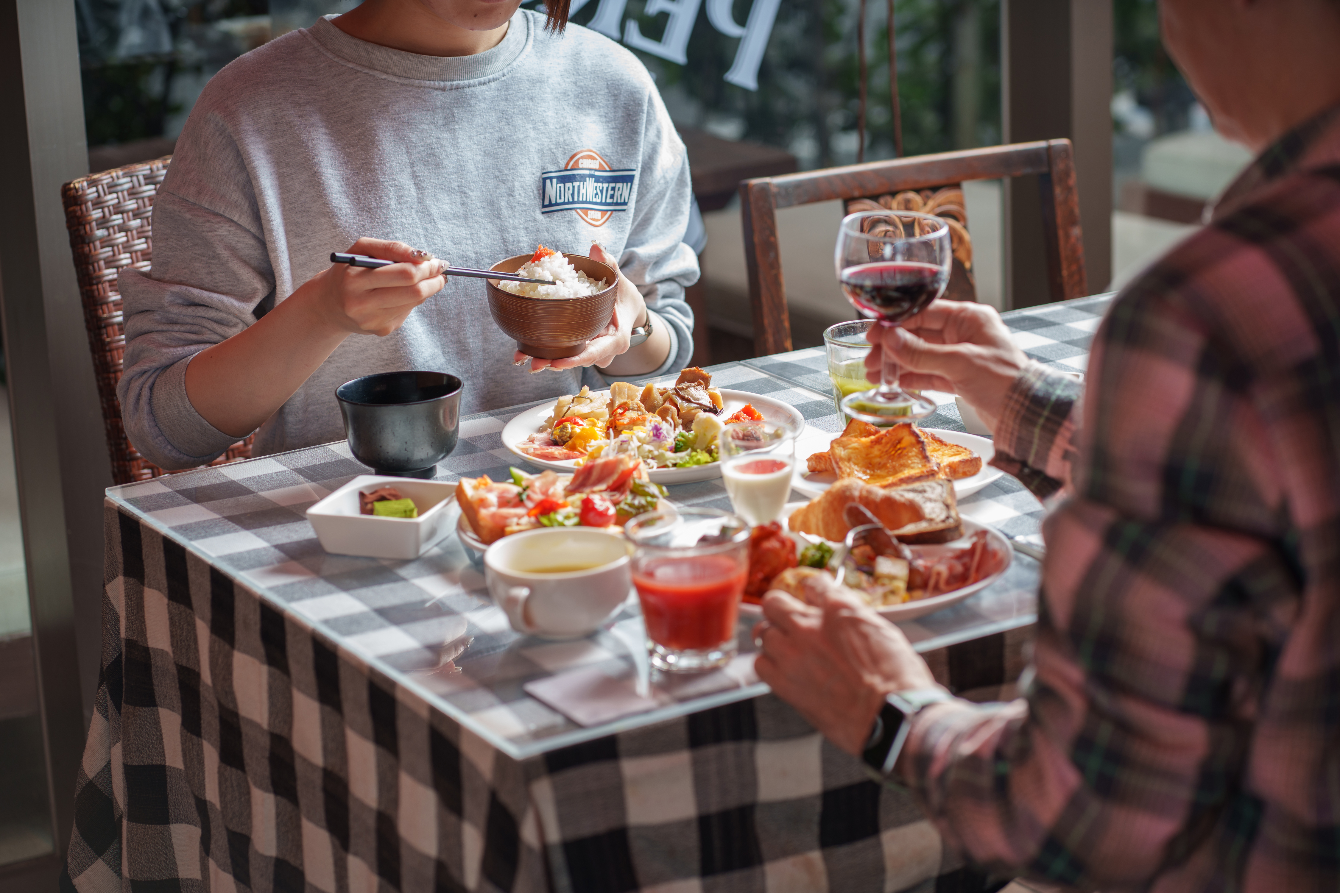 朝食・和洋バイキング／1階のイルキャンティ（約30種類のビュッフェスタイル）