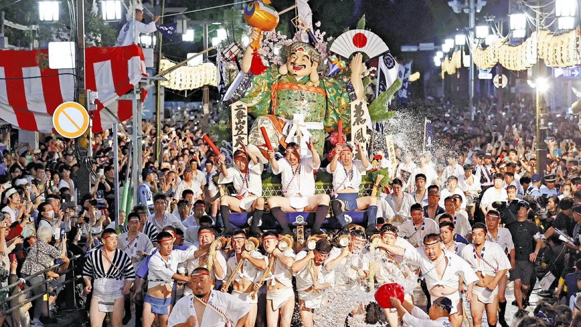 【櫛田神社】博多祇園山笠国指定重要無形民俗文化財、ユネスコ無形文化遺産に登録されています。