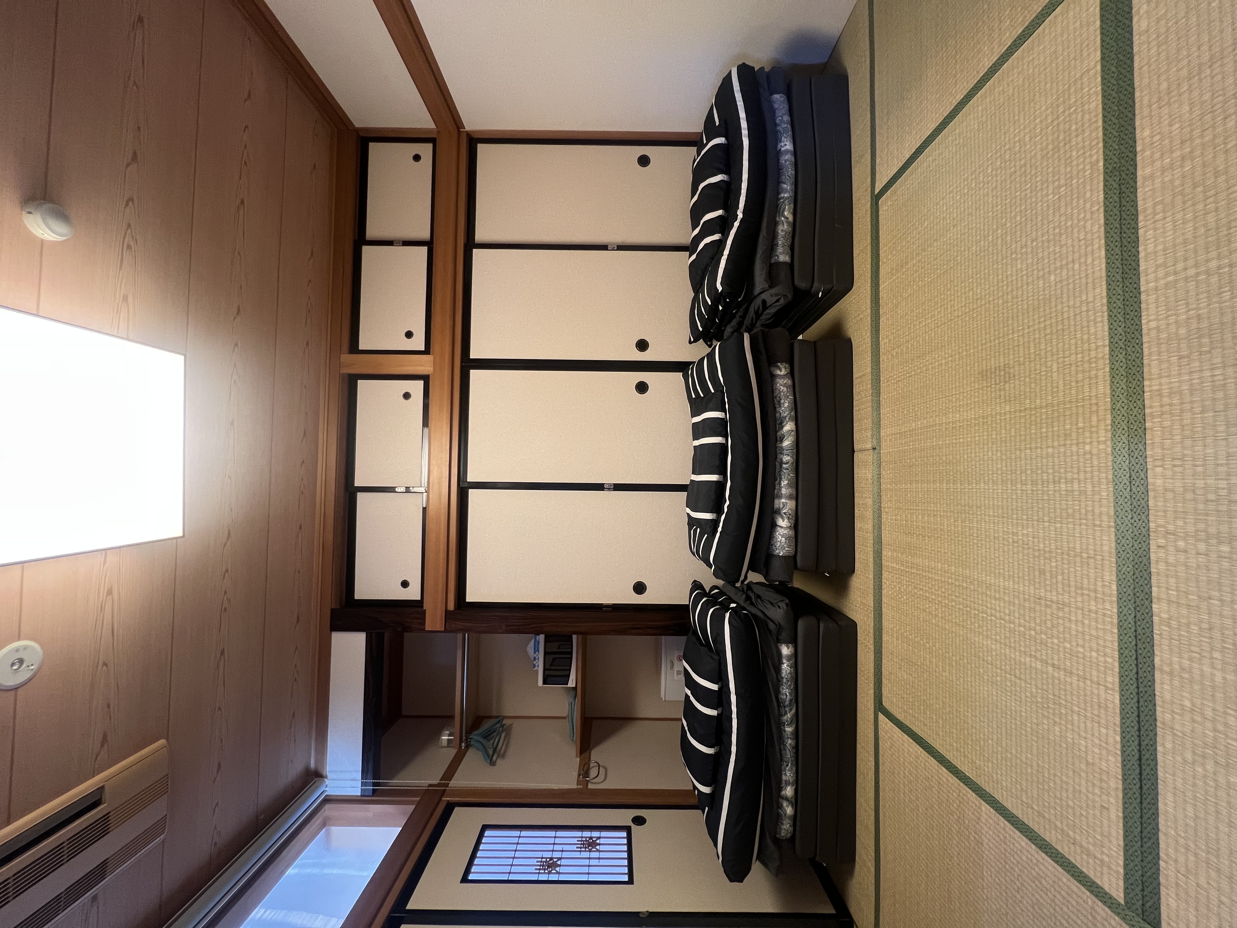 和風個室「B」は、1～3名様用のお部屋です。小型冷蔵庫、電子レンジを完備。バスタオル、フェイスタオル、歯ブラシセットをご用意しております。
