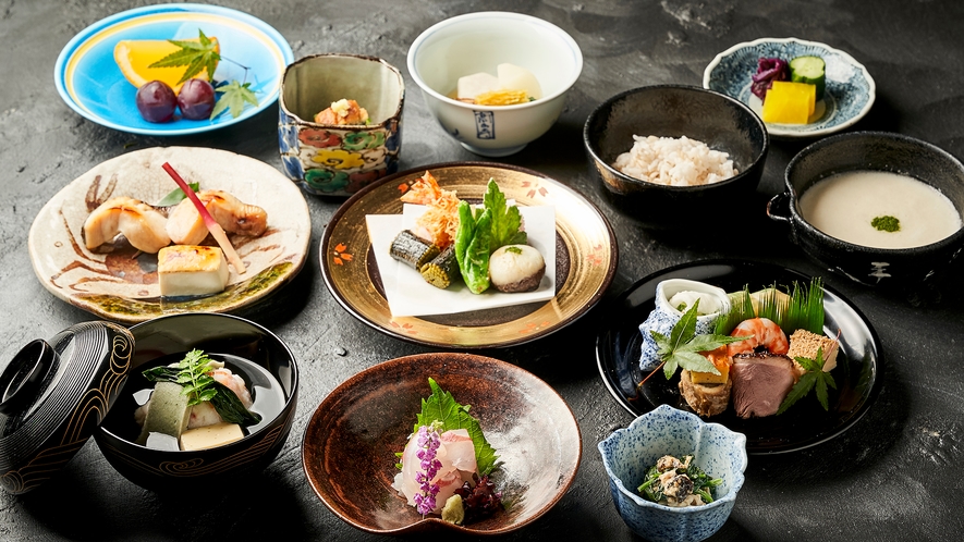 【京懐石－梅－】歴史情緒の漂う京の地で味わう伝統の味