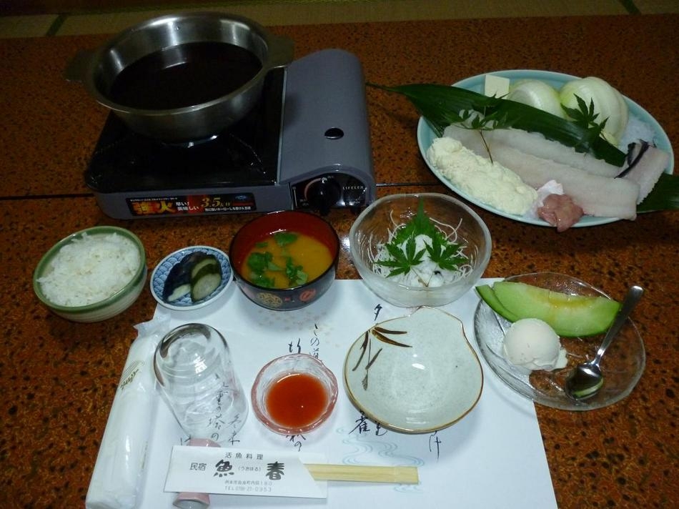 【夏季限定】　鱧スキと一品料理